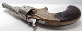 ANTIQUE COLT NEW LINE .22 CALIBER REVOLVER from COLLECTING TEXAS – MADE 1876 – FACTORY ENGRAVED - 9 of 15