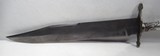 VERY NICE LARGE BOWIE KNIFE by HARRISON BROS. & HOWSON from COLLECTING TEXAS – SOLID SILVER HANDLE – 11” BLADE - 7 of 12