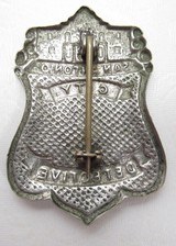 4 Early San Antonio Police Dept. Detective Badges - 3 of 9