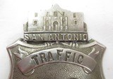 S.A.P.D. Traffic Police #20 Badge – Eagle/Alamo Top - 2 of 3