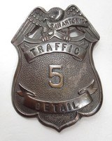 San Antonio Traffic Detail Badge #5 – Eagle Top - 1 of 2