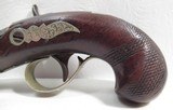 ORIGINAL HENRY DERINGER – CIVIL WAR ERA from COLLECTING TEXAS - .45 CAL. WITH 2 1/2” BARREL – CIRCA 1860 - 6 of 15