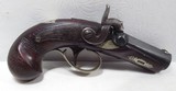ORIGINAL HENRY DERINGER – CIVIL WAR ERA from COLLECTING TEXAS - .45 CAL. WITH 2 1/2” BARREL – CIRCA 1860 - 1 of 15