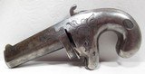 VERY FINE MOORES PATENT FIREARMS CO. DERINGER No. 1 from COLLECTING TEXAS – NATIONAL ARMS CO., BROOKLYN, NY. 1865-1870 - 4 of 13