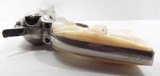 FACTORY ENGRAVED COLT SAA 45 from COLLECTING TEXAS – REFINISHED NICKEL PLATED with CARVED STEER-HEAD PEARL GRIPS & FIRE BLUE SCREWS - 14 of 20