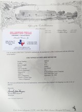 FACTORY ENGRAVED COLT SAA 45 from COLLECTING TEXAS – REFINISHED NICKEL PLATED with CARVED STEER-HEAD PEARL GRIPS & FIRE BLUE SCREWS - 20 of 20