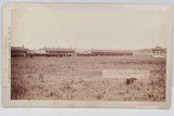 SUPERB and RARE PHOTOGRAPH - 7th CAVALRY on REVIEW at FORT MEADE, DAKOTA TERRITORY in 1887 from COLLECTING TEXAS - 1 of 6