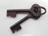 ORIGINAL ANTIQUE WINCHESTER FIREARMS FACTORY LOCK from COLLECTING TEXAS – LOCK #27 with KEYS - 6 of 8