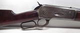 FINE RARE WINCHESTER MODEL 1886 45-70 SADDLE RING CARBINE from COLLECTING TEXAS – SHIPPED TO REPUBLIC of FRANCE in 1918 - 7 of 20