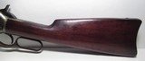 FINE RARE WINCHESTER MODEL 1886 45-70 SADDLE RING CARBINE from COLLECTING TEXAS – SHIPPED TO REPUBLIC of FRANCE in 1918 - 2 of 20