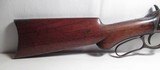 FINE SPECIAL ORDER ANTIQUE WINCHESTER MODEL 1894 from COLLECTING TEXAS – SEMI-DELUXE PISTOL GRIP 38/55 – MADE 1897 - 2 of 21