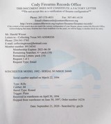 ANTIQUE WINCHESTER MODEL 1892 from COLLECTING TEXAS – 44/40 ROUND BARREL SHIPPED 1894 - 20 of 20