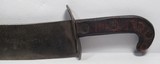 HUGE CONFEDERATE BOWIE/SIDE KNIFE from COLLECTING TEXAS – 1862 TENNESSEE - 2 of 21