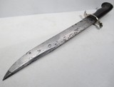 BOWIE KNIFE with SHEATH from COLLECTING TEXAS - 10-3/8” CLIP POINT BLADE - 8 of 13