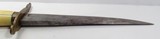 LARGE HEAVY BOWIE KNIFE from COLLECTING TEXAS – POSSIBLY CONFERATE with IVORY HANDLE - 12 of 15