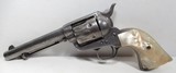 ANTIQUE TEXAS SHIPPED FACTORY ENGRAVED COLT S.A.A. 45 from COLLECTING TEXAS – SAN ANTONIO, TEXAS SHIPPED 129 YEAR-OLD FACTORY ENGRAVED COLT - 5 of 19