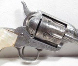ANTIQUE TEXAS SHIPPED FACTORY ENGRAVED COLT S.A.A. 45 from COLLECTING TEXAS – SAN ANTONIO, TEXAS SHIPPED 129 YEAR-OLD FACTORY ENGRAVED COLT - 3 of 19