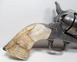 ANTIQUE TEXAS SHIPPED FACTORY ENGRAVED COLT S.A.A. 45 from COLLECTING TEXAS – SAN ANTONIO, TEXAS SHIPPED 129 YEAR-OLD FACTORY ENGRAVED COLT - 2 of 19