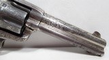 NICE ORIGINAL FACTORY ENGRAVED COLT SAA 45 – 120 YEARS OLD from COLLECTING TEXAS – KANSAS SHIPPED COLT SINGLE ACTION ARMY 45 - 4 of 20