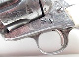 REALLY NICE FACTORY ENGRAVED 111 YEAR-OLD COLT SINGLE ACTION ARMY 45 from COLLECTING TEXAS – CARVED STEER HEAD PEARL GRIPS – SHIPPED IN 1911 - 8 of 20