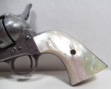 COLT FACTORY ENGRAVED 44-40 from COLLECTING TEXAS – 5 1/2” BARREL – PEARL GRIPS – ONE GUN SHIPMENT to NEW ORLEANS in 1911 - 6 of 20