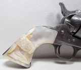 COLT FACTORY ENGRAVED 44-40 from COLLECTING TEXAS – 5 1/2” BARREL – PEARL GRIPS – ONE GUN SHIPMENT to NEW ORLEANS in 1911 - 2 of 20