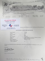 COPPER QUEEN MINING CO. SHIPPED COLT S.A.A. 44/40 from COLLECTING TEXAS – 119 YEAR-OLD ARIZONA TERRITORY SHIPPED COLT - 20 of 20