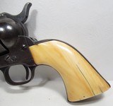 OUTSTANDING 120+ YEAR-OLD CARVED IVORY GRIPS for COLT SINGLE ACTION ARMY from COLLECTING TEXAS – AGED IVORY ONE-PIECE GRIPS - 3 of 6