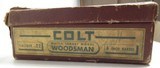 COLT WOODSMAN TARGET PISTOL in ORIGINAL BOX with CORRECT END LABELS from COLLECTING TEXAS - 19 of 20