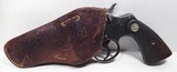 VERY FINE HAND TOOLED FLORAL DESIGN HOLSTER for COLT DOUBLE ACTION REVOLVER from COLLECTING TEXAS – A.W. BRILL, MAKER – AUSTIN, TEXAS - 7 of 8