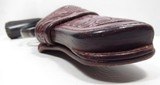 VERY FINE HAND TOOLED FLORAL DESIGN HOLSTER for COLT DOUBLE ACTION REVOLVER from COLLECTING TEXAS – A.W. BRILL, MAKER – AUSTIN, TEXAS - 5 of 8