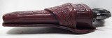 VERY FINE HAND TOOLED FLORAL DESIGN HOLSTER for COLT DOUBLE ACTION REVOLVER from COLLECTING TEXAS – A.W. BRILL, MAKER – AUSTIN, TEXAS - 6 of 8