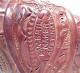 VERY FINE HAND TOOLED FLORAL DESIGN HOLSTER for COLT DOUBLE ACTION REVOLVER from COLLECTING TEXAS – A.W. BRILL, MAKER – AUSTIN, TEXAS - 3 of 8