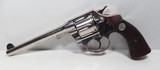FINE FACTORY NICKEL COLT POLICE POSITIVE from COLLECTING TEXAS – FACTORY LETTER on ORDER – SHIPPED to WOLF & KLAR, FT. WORTH, TX – MADE 1926 - 1 of 19