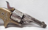 ANTIQUE COLT NEW LINE .22 CALIBER REVOLVER from COLLECTING TEXAS – MADE 1876 – FACTORY ENGRAVED - 6 of 15