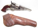 FINE ANTIQUE COLT MODEL POCKET NAVY CONVERSION from COLLECTING TEXAS – ENGRAVED with HOLSTER