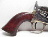 FINE ANTIQUE COLT MODEL POCKET NAVY CONVERSION from COLLECTING TEXAS – ENGRAVED with HOLSTER - 3 of 23