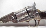 FINE ANTIQUE COLT MODEL POCKET NAVY CONVERSION from COLLECTING TEXAS – ENGRAVED with HOLSTER - 8 of 23