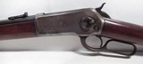 FINE RARE WINCHESTER MODEL 1886 45-70 SADDLE RING CARBINE from COLLECTING TEXAS – SHIPPED TO REPUBLIC of FRANCE in 1918 - 3 of 20