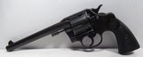 COLT NEW SERVICE REVOLVER from COLLECTING TEXAS – MADE 1915 – 107 Years Old - 1 of 18
