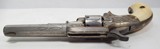 FINE ANTIQUE WHITNEYVILLE ARMORY REVOLVER – FACTORY ENGRAVED with IVORY GRIPS from COLLECTING TEXAS – No.1 SIZE NICKEL PLATED .22 CAL. in PERIOD CASE - 8 of 16