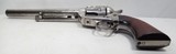FINE NICKEL ETCH PANEL 44/40 SINGLE ACTION ARMY with 7 1/2” BARREL - MADE 1884 from COLLECTING TEXAS – SHIPPED TO NEW YORK DISTRIBUTOR IN 1884 - 15 of 20