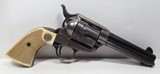 HIGH CONDITION COLT SINGLE ACTION ARMY 45 from COLLECTING TEXAS – 4 3/4” BARREL – SHIPPED 1930 – ALL MATCHING NUMBERS with IVORY GRIPS - 1 of 20