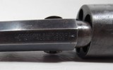 FINE REVERSED CASED ANTIQUE COLT 1849 POCKET MODEL from COLLECTING TEXAS – HIGH CONDITION 6” BARREL 1849 POCKET MODEL IN REVERSED CASE w/ ACCESSORIES - 12 of 24