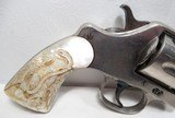 OUTSTANDING RARE ANTIQUE COLT DOUBLE ACTION REVOLVER from COLLECTING TEXAS – RARE COLT MODEL 1889 NAVY REVOLVER with FACTORY NICKEL 3” BARREL - 2 of 21