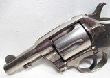 OUTSTANDING RARE ANTIQUE COLT DOUBLE ACTION REVOLVER from COLLECTING TEXAS – RARE COLT MODEL 1889 NAVY REVOLVER with FACTORY NICKEL 3” BARREL - 10 of 21
