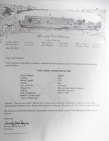 VERY INTERESTING TEXAS/MONTANA HISTORY COLT BISLEY 45 from COLLECTING TEXAS – SHIPPED TO MISSOULA MERCANTILE, MONTANA in 1904 - 20 of 20