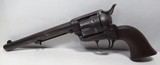 EARLY COLT SINGLE ACTION ARMY with HOLSTER from COLLECTING TEXAS – MADE 1876 – BARREL INSCRIBED “FRANCISCO MORALES T” - 6 of 22