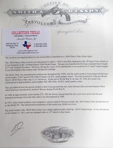 NICE ORIGINAL PRE-WWII SMITH & WESSON 38/44 HEAVY DUTY REVOLVER from COLLECTING TEXAS – FACTORY LETTER INCLUDED – SHIPPED 1935 - 24 of 25