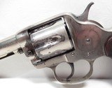 EARLY COLT MODEL 1878 “FAT GRIP” SHIPPED 1881 from COLLECTING TEXAS – 45 CAL. with 7 1/2” BARREL and NICKEL FINISH - 3 of 17